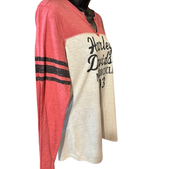 Ladies Harley Davidson long sleeve tee shirt. - Picture 4 of 8